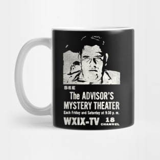 The Advisor Mystery Theater Horror Host WXIX Milwaukee Mug